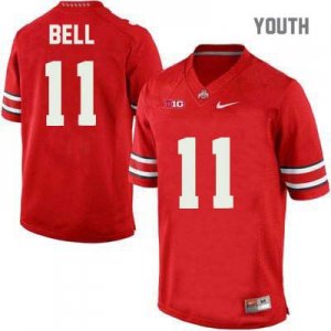 Youth NCAA Ohio State Buckeyes Vonn Bell #11 College Stitched Authentic Nike Red Football Jersey QI20X64BR